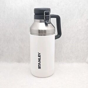 EUC Stanley Easy-Pour Go Vacuum Growler w/ Handle 64 oz. - White